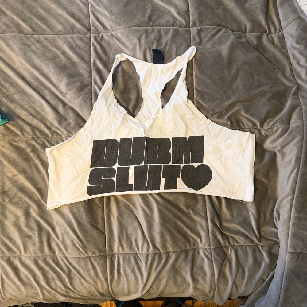 Strap Metal Crop Top